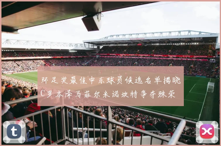 环足奖最佳中东球员候选名单揭晓C罗本泽马菲尔米诺坎特争夺殊荣